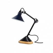 DCW éditions Lampe Gras Nº207 Table Lamp Blue Shade