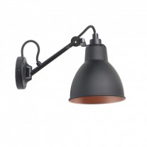 DCW éditions Lampe Gras 104 Wall Light Black/Copper Interior