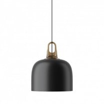 Lodes JIM Bell Pendant Honey Hook/Matte Black 9005 Diffuser