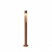 Louis Poulsen Flindt Garden Bollard LED Light Long Corten