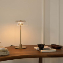 Small Gold Nuura Blossi LED Table Lamp