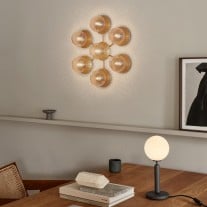 Nuura Liila Star Wall/Ceiling Light Nordic Gold/Optic Clear