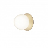 Nuura Liila 1 Large Wall/Ceiling Light Nordic Gold/Opal White