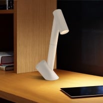 Pablo Giraffa LED Table Lamp Gloss White