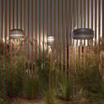 Artemide Slicing LED Outdoor Pendant in Garden