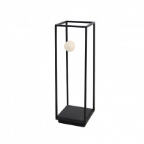 Karman Abachina LED Floor Lamp Black Rechargeable 