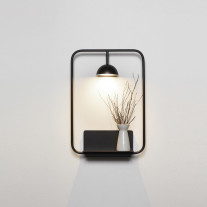 Estiluz Cupolina LED Wall Light Black