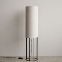 Audo Copenhagen Hashira High Floor Lamp Raw Off