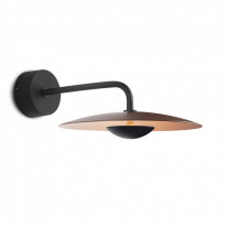 Marset Ginger 32A LED Outdoor Wall Light Rust Brown