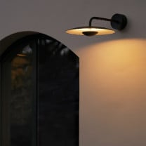 Marset Ginger A LED Outdoor Wall Light Lifestyle Door