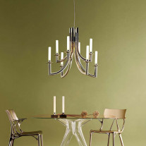 Kartell KHAN Chandelier (Transparent)