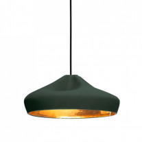 Marset Pleat Box 36 Pendant - Green Gold