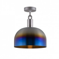 Buster + Punch Forked Shade Ceiling Light (Large - Burnt Steel)