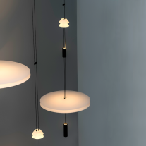 Vibia Flamingo Mini LED Pendant Cut Out Situ