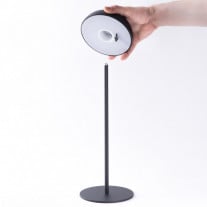 Black Axolight Float LED Portable Table Lamp