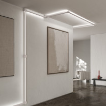 Axolight Poses LED Ceiling/Wall Light System Installation