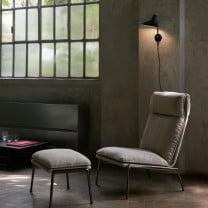 Black &Tradition Tripod HM12 Wall Light in Sitting Room