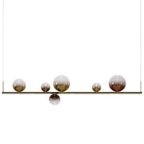 Lodes Random Stick Linear Long Glossy Gold