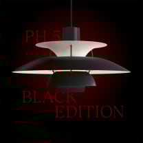 Louis Poulsen PH 5 Pendant Black Edition