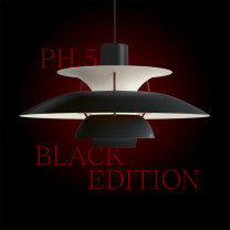 Louis Poulsen PH 5 Mini Pendant Black Edition