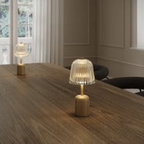 Nuura Asteea LED Portable Lamp on Dining Table