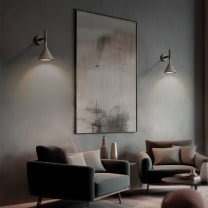 Foscarini Aplomb Mini Wall Light Lifestyle Lounge