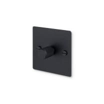 Buster and Punch 1G Modular Dimmer Switch - Black Cross