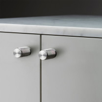 Steel Buster + Punch Furniture Knobs