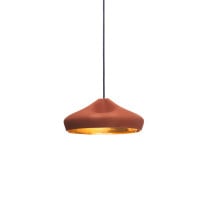 Marset Pleat Box 36 LED Pendant Terracotta Gold