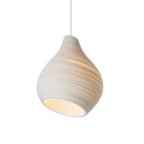 Graypants Scraplights Hive Pendant - Medium, White