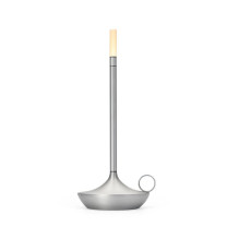 Graypants Wick LED Portable Lamp - Large, Aluminium