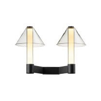 Marset Fragile A2 Wall Light Black - Cone