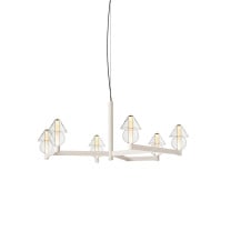 Marset Fragile LED Chandelier CH6 White