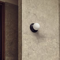 J. Adams & Co Orbit Wall Light Black in Situ