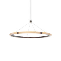J. Adams & Co Strata Circular Pendant 1200 Bronze