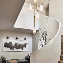 SkLO Hold Pin Pendant in Stairwell