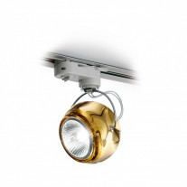 Fabbian Beluga Single Track Light - Yellow