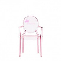 Kartell Kids Lou Lou Ghost Chair Pink Princess