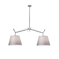 Artemide Tolomeo Basculante Suspension 36 Silk
