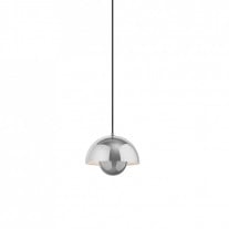 &Tradition Flowerpot VP1 Pendant in Chrome