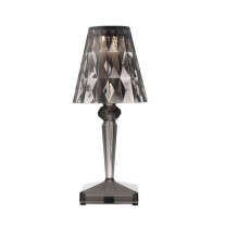 Kartell Battery LED Table Lamp - Smoke