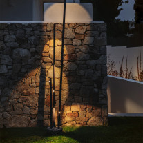 Vibia Bamboo 4812 Triple LED Outdoor Floor Lamp