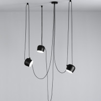 Flos Aim LED Small Pendant Black