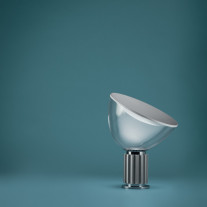 Flos Taccia LED Table Lamp Silver