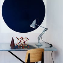Anglepoise Original 1227 Mini Desk Lamp Dove Grey on Desk