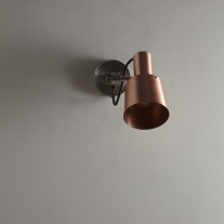 Original BTC Chester Wall Light Copper Off