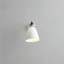 Original BTC Hector Dome Wall Light Large On