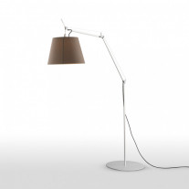 Artemide Tolomeo Paralume Outdoor Floor Lamp LED Dove grey