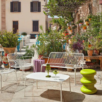 Green Kartell Sottsass Pilastro Stool