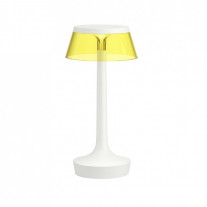 Flos Bon Jour Unplugged LED Table Lamp Matt White/Yellow